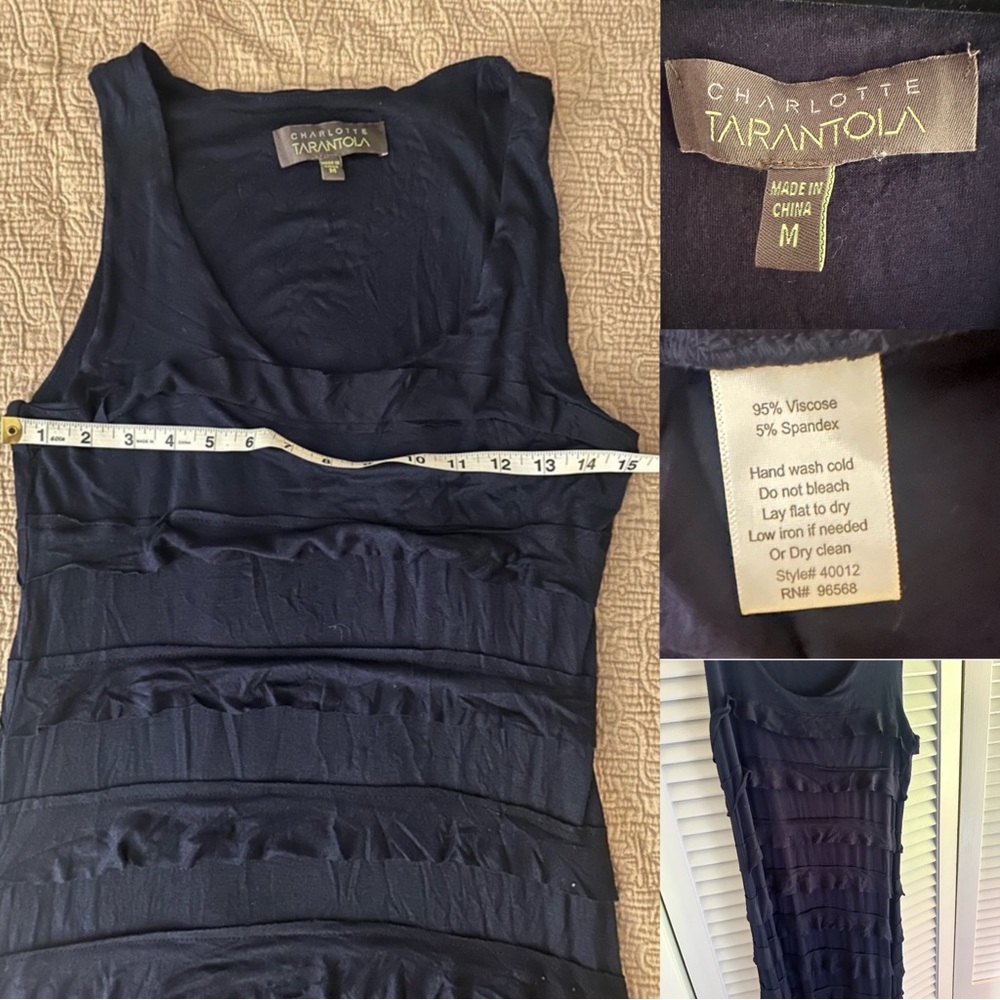 8 pc Boutique Summer Dress Bundle M - Maxi, Midi, Vacation, Teacher Wardrobe - Picture 5 of 16